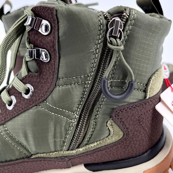 Pajar Fero 2.0 Boot Size 11M Green Waterproof Nylon Leather Winter Snow Boot - Picture 9 of 15